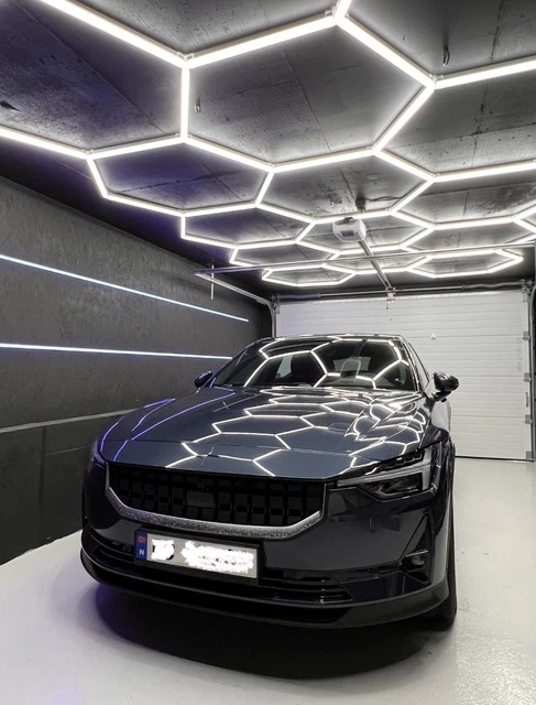 Hexagonal Led Lights Garage